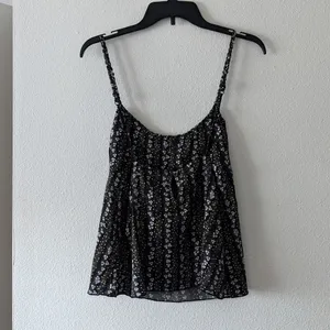 {Free People} Brand New Donna Printed Cami Top thumbnail 10