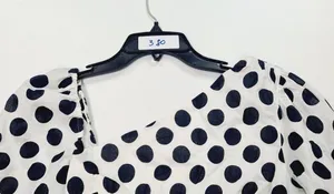 Lovers and Friends Andy Mini Dress in Black & White XS thumbnail 15