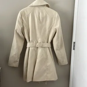 🧥Guess Wool Faux Fur-Trim Coat🧥~med thumbnail 5