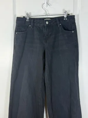 PacSun Women's Black Low Rise Baggy Jeans thumbnail 4