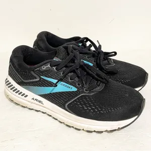 Brooks Ariel 20 Running‎ Shoes Womens Size 8 Black Blue Sneakers 1203151D064 thumbnail 3