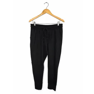 FP Movement Jogger Sweatpants Womens L Black Drawstring Pocket Lounge Athleisure thumbnail 2