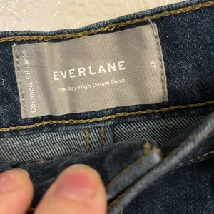 EVERLANE The Way High Denim Short thumbnail 4