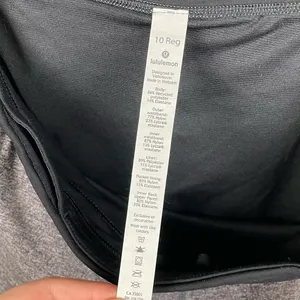 Lululemon Speed Up Short 2.5" Women's Size 10 Heather Lux Multi Black Running thumbnail 5