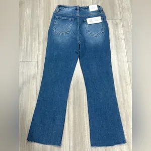 🆕 YMI Women's Classic High Rise Ankle Flare Blue Flare Jeans Size 7/28 thumbnail 2