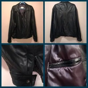 Hathaway Genuine Leather Men’s Jacket Size XXL thumbnail 2