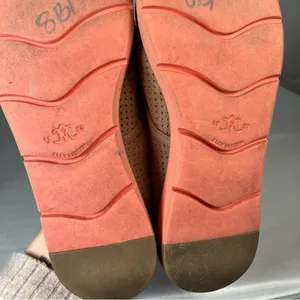Johnston & Murphy Bree Tan Perforated Suede Lace Up Shoes Peach Womens 7.5‎ thumbnail 10