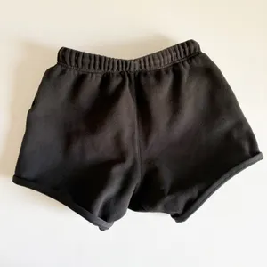 Fear of God Essentials Womens Black Fleece Streetwear Sweat Shorts Size XXS thumbnail 6