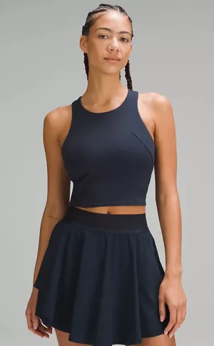 Lululemon Wunder Train Racerback Tank Top size 14 true navy thumbnail 1