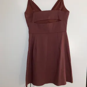Princess Polly Mauve Plunge Mini Dress thumbnail 5