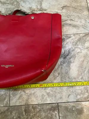 Karl Lagerfeld Red Bow Tote thumbnail 4