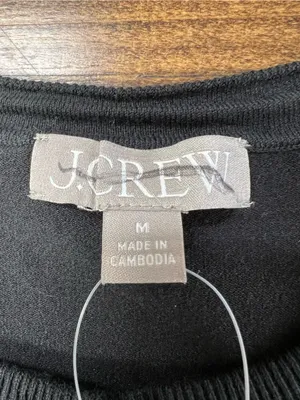J. Crew Jackie cardigan in Black Size Medium NWT thumbnail 3