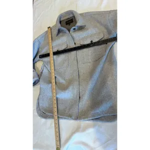 Banana Republic Women’s Oversized Shacket Shirt Jacket 4 Pocket Button Coat Med thumbnail 6