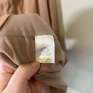 NBD Women's Small Long Dress Beige Nude‎ Cutout Slit Stretch thumbnail 5