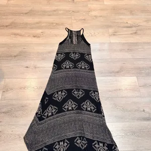 Swell‎ Maxi Dress Size Small S Black White Sleeveless Boho Print Casual Summer thumbnail 4