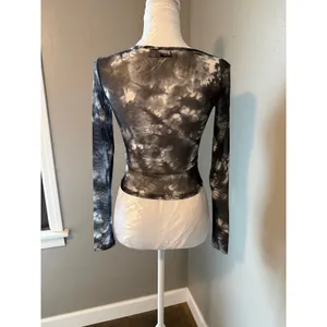 Tiger mist mesh tie dye long sleeve thumbnail 2