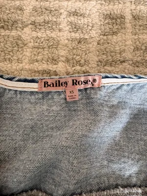 Bailey Rose Denim Vest thumbnail 2