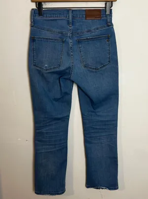 - Cali Demi-Boot Jeans Medium Wash Mini Flare thumbnail 4