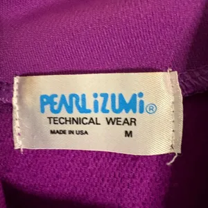 Pearl Izumi Womens Purple Long Sleeve 1/4 Zip Technical Wear Cycling‎ Top M thumbnail 3