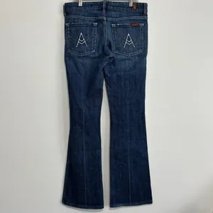 7 For All Mankind A-Pocket Bootcut Jeans 27 thumbnail 2