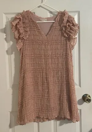New In Boutique Dress Pink Size L thumbnail 1