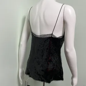 Free People Black Sequin Eras Tour Cami Tank Top thumbnail 7