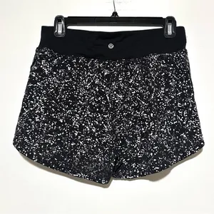 Lululemon Find Your Pace Short 3” - Crinkle Dust Reflective Alpine White 6 thumbnail 5