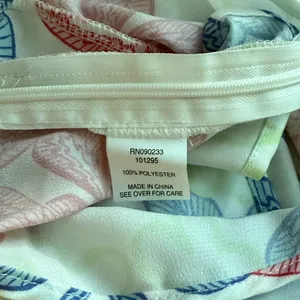 New Pacsun‎ LA Hearts White Pink Blue Floral Halter Tank Top Size Medium thumbnail 3
