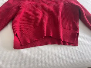 Cropped Sweater Red Size XS thumbnail 6