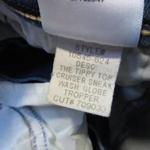 NWT Mother Tippy Top Cruiser Sneak in Globe Trotter High Rise Flare Jeans 30 thumbnail 9