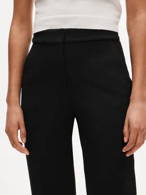 J. Crew Kate straight-leg pant in four-season stretch in Black Size 8 NWT thumbnail 3