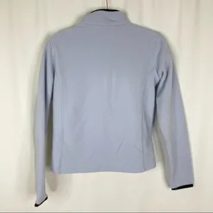 Spyder Light Blue 1/4 Zip Fleece Pullover Sweatshirt Womens Medium/Large thumbnail 5