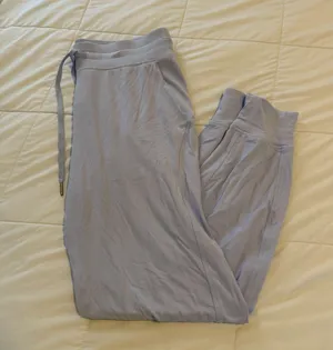 lululemon ready to rulu joggers in powder blue thumbnail 1