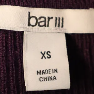 Bar III Purple Dynasty Cowl Turtleneck Sweater Womens Size XS Zipper Wool Blend thumbnail 6