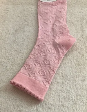 Pink Socks Size 9 thumbnail 1