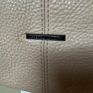 REBECCA MINKOFF Leather Hobo Slouch Neutral Blush Beige Large Bag Purse thumbnail 3