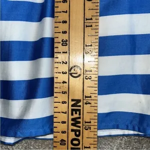 Lilly Pulitzer Blue Stripe Mimosa Skirt Size‎ Medium thumbnail 4