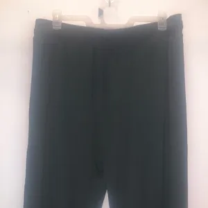 Terra & Sky Dark Green Athletic Sweat Pants Pockets Drawstring Strech 1X thumbnail 2