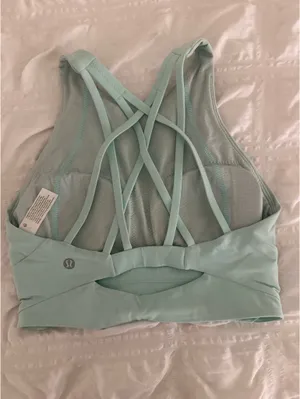 Mint Green Lululemon High Neck Top thumbnail 2
