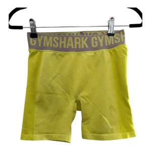 Gym Shark Neon Yellow Gym Flex Biker Shorts Size Medium thumbnail 1