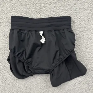 Lululemon Track That Shorts High Rise 3" Black Athletic Athleisure Women's 4 thumbnail 4