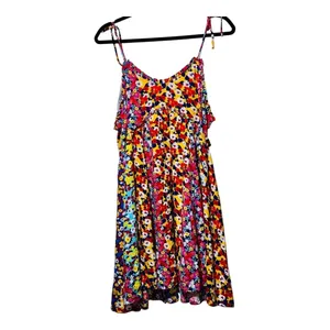 Patrons of Peace Floral Patchwork Dress Large NWT Boho‎ Flowy thumbnail 2