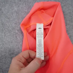 Alo Yoga Women's Large 5" Airlift Energy Shorts Bright Fluorescent Pink Coral thumbnail 5
