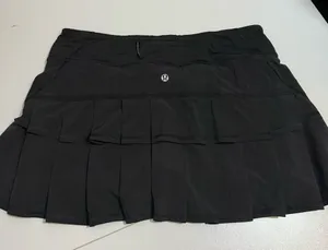 lululemon athletica Black Pleated Tennis Skirt thumbnail 1