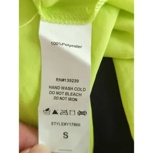 Do+Be Neon Green Smocked Waist Halter Neck Mini Dress Women's S Party Cocktail‎ thumbnail 8