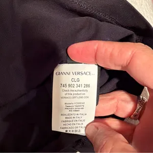 Versace Dark T-Shirt with Subtle Logo thumbnail 5