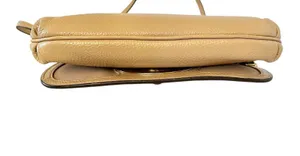 Coach Liv Turnlock Crossbody Pouch Bag In Nude Beige Pebbled Leather #F52896 thumbnail 7