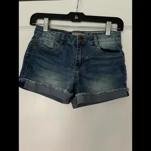 Lucky Brand denim “Riley Shorts” size 12 thumbnail 2