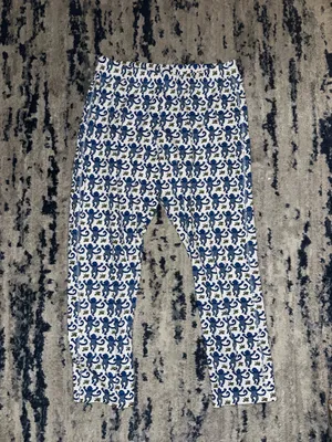 Roller rabbit blue and white pj set size M thumbnail 4