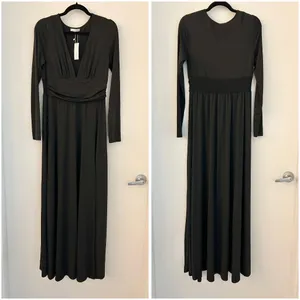 Baltic Born Emberly Maxi Dress in Black Size L NWT thumbnail 3